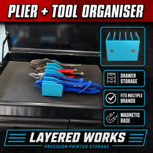 Plier and Other Tools Organiser | Fits a range of brands