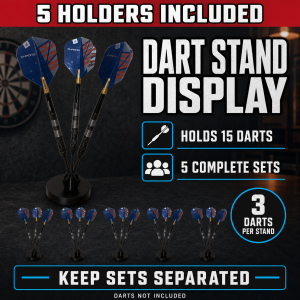 Our Products 18 5x Dart Stand Holder Display | Multiple Colours