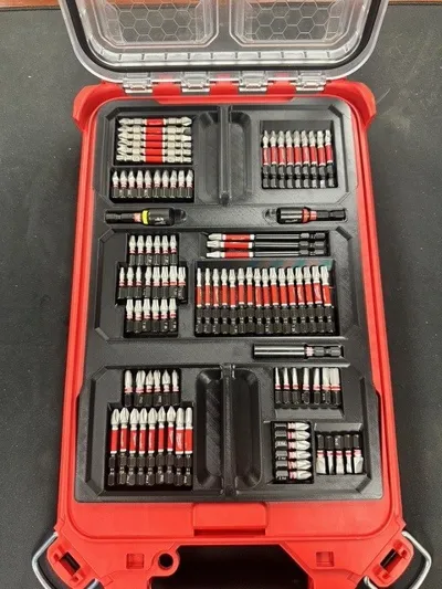 Milwaukee 100pc SHOCKWAVE Bit Kit PACKOUT Insert 6 Milwaukee 100pc SHOCKWAVE Bit Kit PACKOUT Insert - Image 6