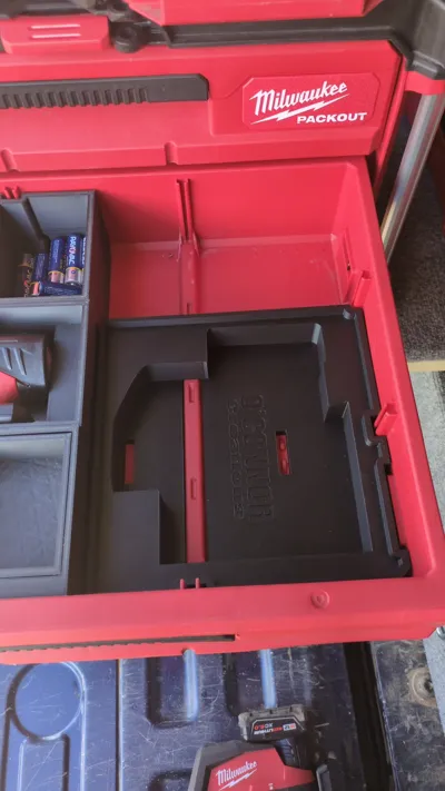 Milwaukee M12 Laser PACKOUT Drawer Insert 4 Milwaukee M12 Laser PACKOUT Drawer Insert - Image 4
