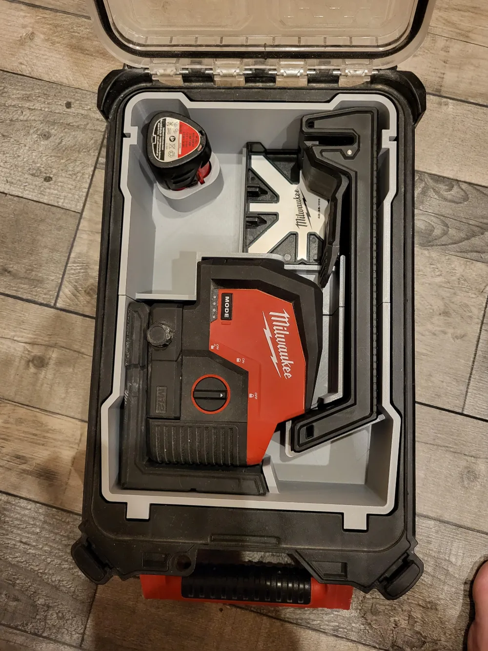 Milwaukee M12 CLLP/CLL4P Laser PACKOUT Insert 4 Milwaukee M12 CLLP/CLL4P Laser PACKOUT Insert - Image 4