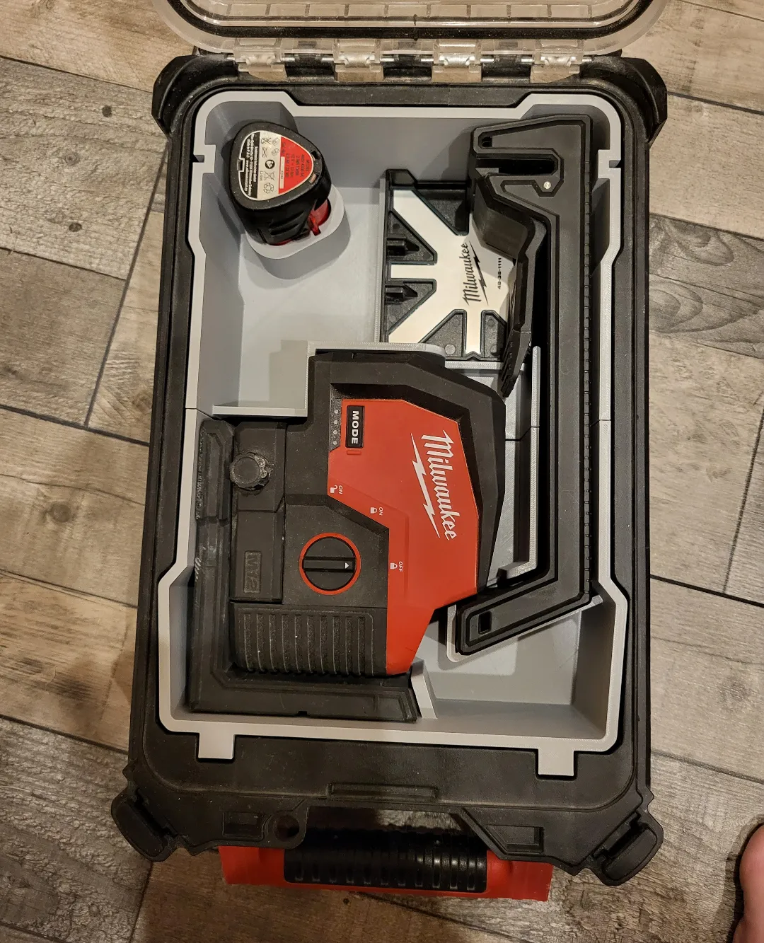 Milwaukee M12 CLLP/CLL4P Laser PACKOUT Insert 2 Milwaukee M12 CLLP/CLL4P Laser PACKOUT Insert - Image 2