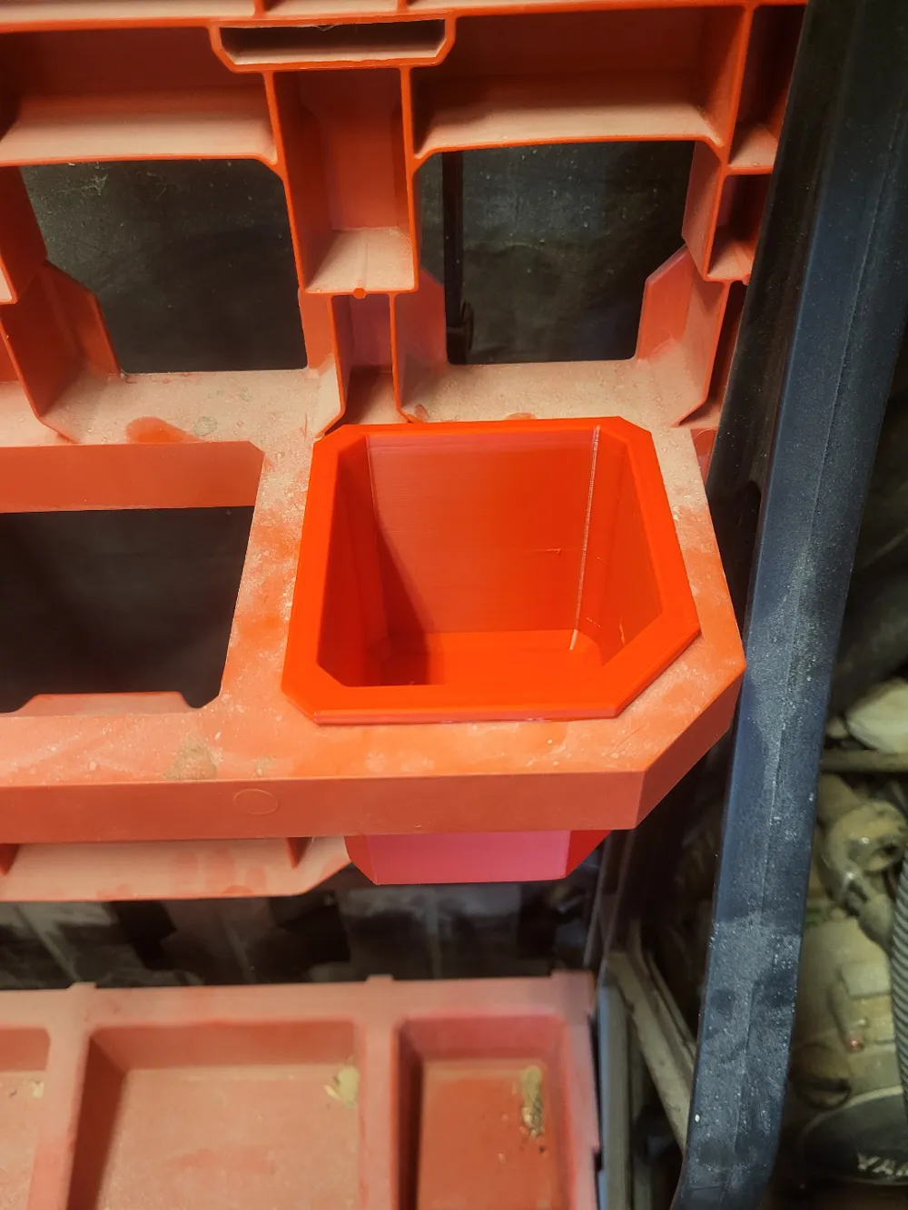 Milwaukee 2-Wheel Cart Corner Storage Bins 7 Milwaukee 2-Wheel Cart Corner Storage Bins - Image 7