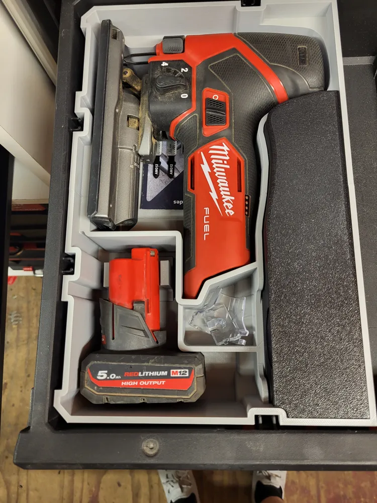Milwaukee M12 FUEL Jigsaw US PACKOUT Drawer Insert 3 Milwaukee M12 FUEL Jigsaw US PACKOUT Drawer Insert - Image 3