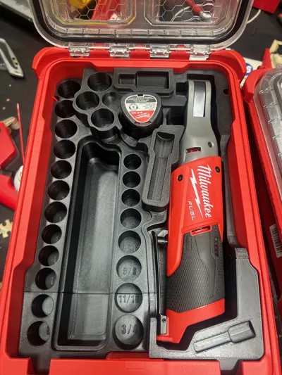 Milwaukee M12 3/8 Ratchet & Socket PACKOUT Insert 10 Milwaukee M12 3/8 Ratchet & Socket PACKOUT Insert - Image 10