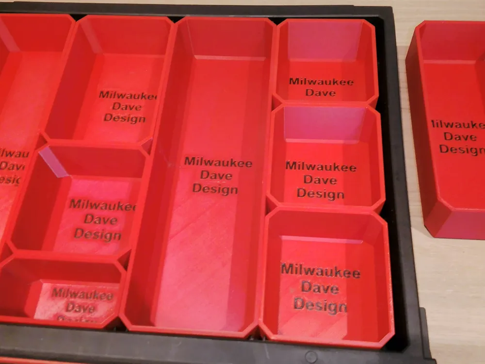 Milwaukee 4-Drawer PACKOUT Outer Third-Length Bin 4 Milwaukee 4-Drawer PACKOUT Outer Third-Length Bin - Image 4
