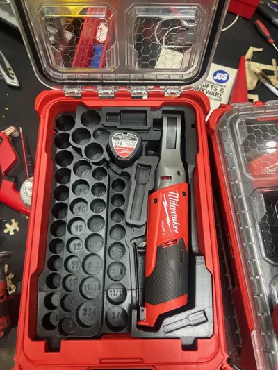 Milwaukee M12 3/8 Ratchet & Socket PACKOUT Insert 11 Milwaukee M12 3/8 Ratchet & Socket PACKOUT Insert - Image 11