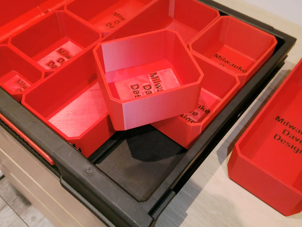 Milwaukee 4-Drawer PACKOUT Outer Third-Length Bin 6 Milwaukee 4-Drawer PACKOUT Outer Third-Length Bin - Image 6