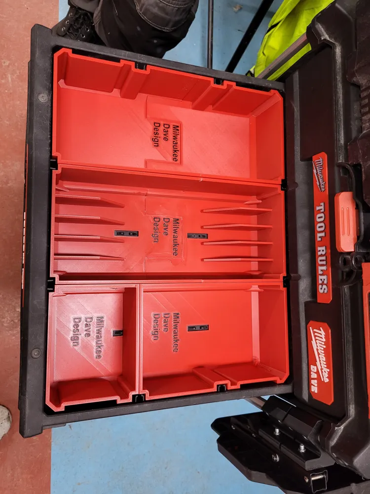 Milwaukee PACKOUT Full-Length Side Drawer Organiser 4 Milwaukee PACKOUT Full-Length Side Drawer Organiser - Image 4