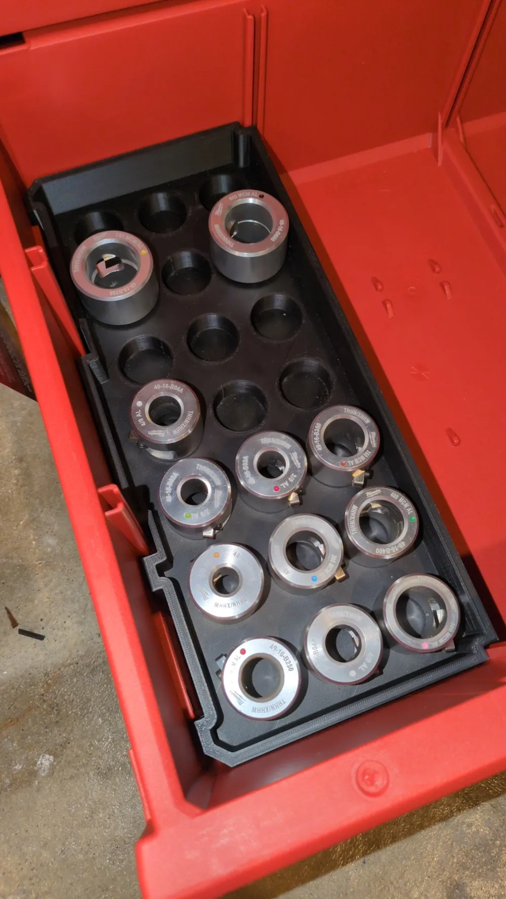 Milwaukee Cable Stripper Die PACKOUT Drawer Insert 3 Milwaukee Cable Stripper Die PACKOUT Drawer Insert - Image 3