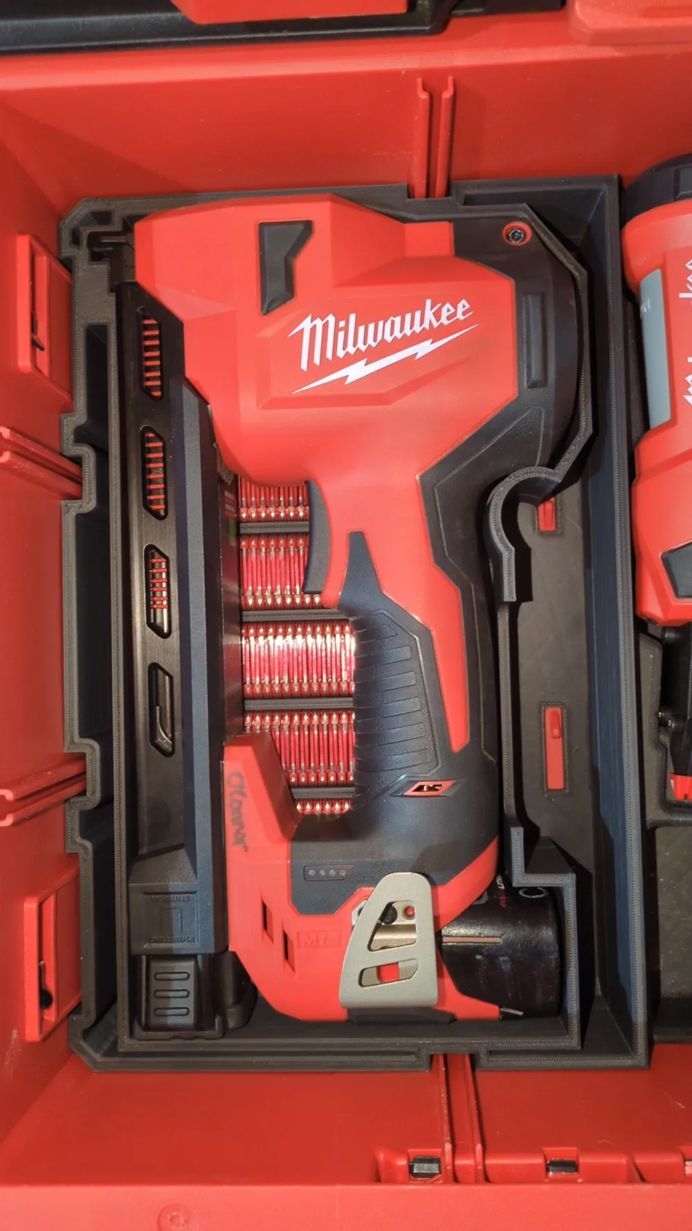 Milwaukee M12 Cable Stapler PACKOUT Drawer Insert 3 Milwaukee M12 Cable Stapler PACKOUT Drawer Insert - Image 3