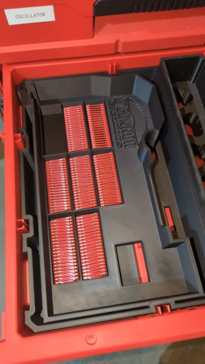 Milwaukee M12 Cable Stapler PACKOUT Drawer Insert 7 Milwaukee M12 Cable Stapler PACKOUT Drawer Insert - Image 7