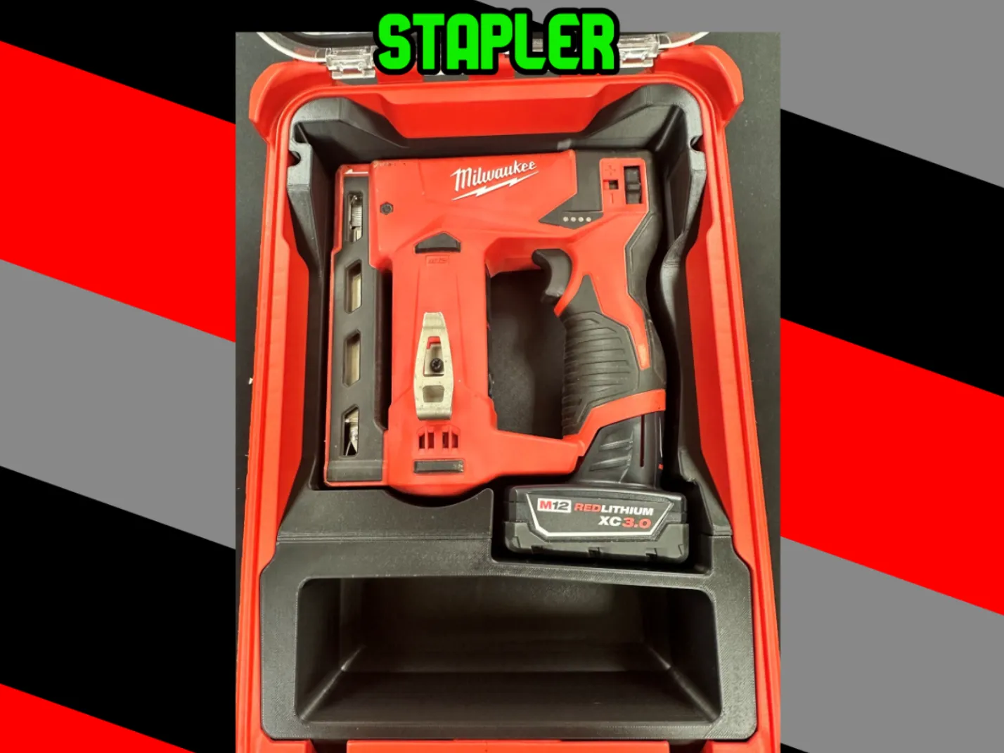 Milwaukee M12 Crown Stapler Insert for PACKOUT 3 Milwaukee M12 Crown Stapler Insert for PACKOUT - Image 3