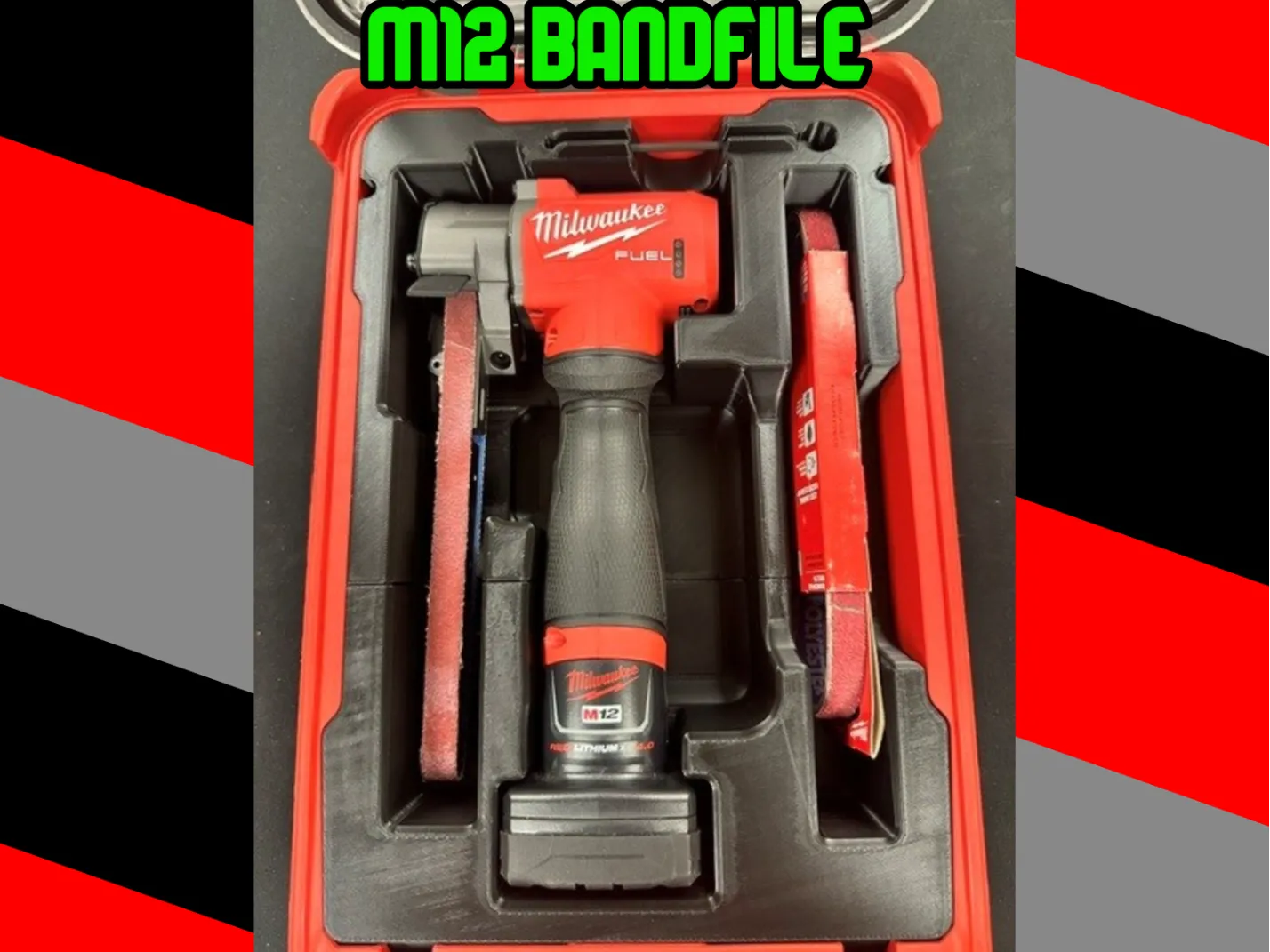 Milwaukee M12 Band File Insert for PACKOUT 3 Milwaukee M12 Band File Insert for PACKOUT - Image 3