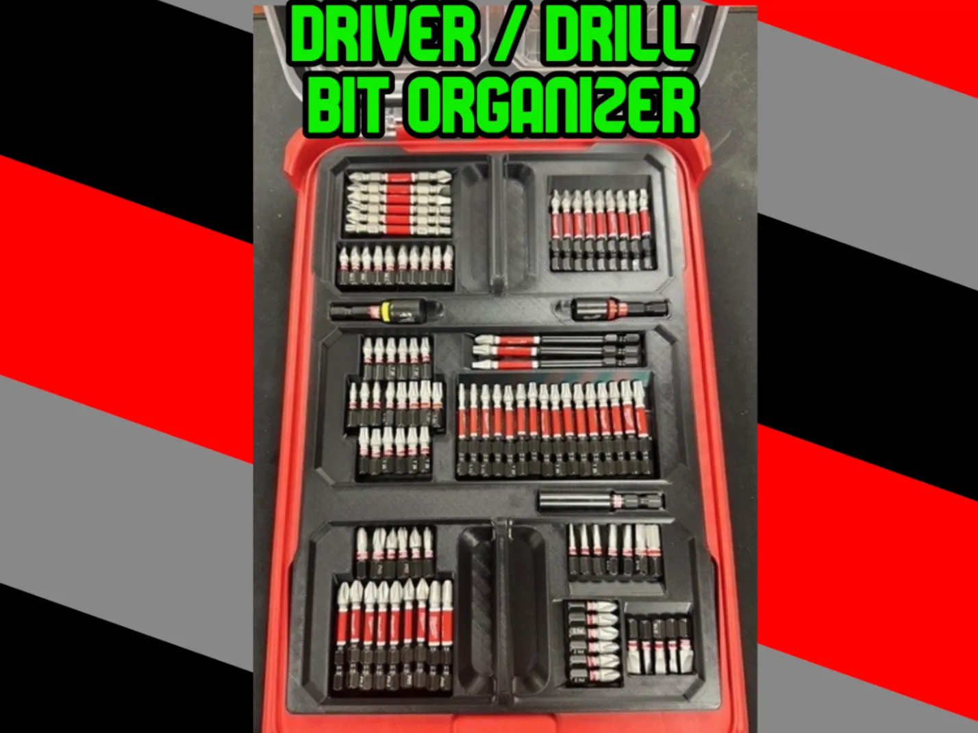 Milwaukee 100pc SHOCKWAVE Bit Kit PACKOUT Insert 3 Milwaukee 100pc SHOCKWAVE Bit Kit PACKOUT Insert - Image 3