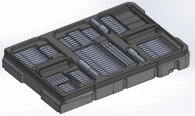 Milwaukee 100pc SHOCKWAVE Bit Kit PACKOUT Insert 12 Milwaukee 100pc SHOCKWAVE Bit Kit PACKOUT Insert - Image 12