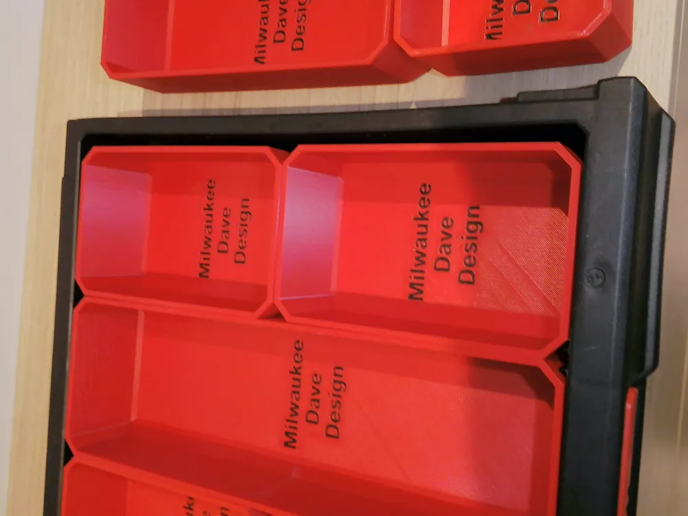 Milwaukee 4-Drawer PACKOUT Outer Half-Length Bin 4 Milwaukee 4-Drawer PACKOUT Outer Half-Length Bin - Image 4