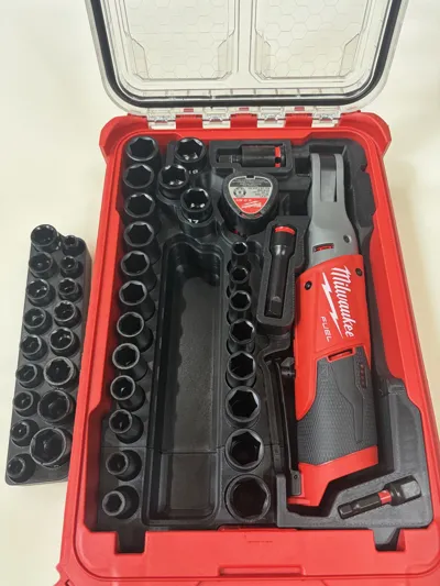Milwaukee M12 3/8 Ratchet & Socket PACKOUT Insert 12 Milwaukee M12 3/8 Ratchet & Socket PACKOUT Insert - Image 12