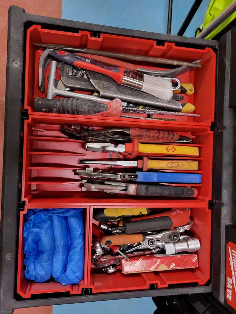 Milwaukee PACKOUT Full-Length Side Drawer Organiser 3 Milwaukee PACKOUT Full-Length Side Drawer Organiser - Image 3
