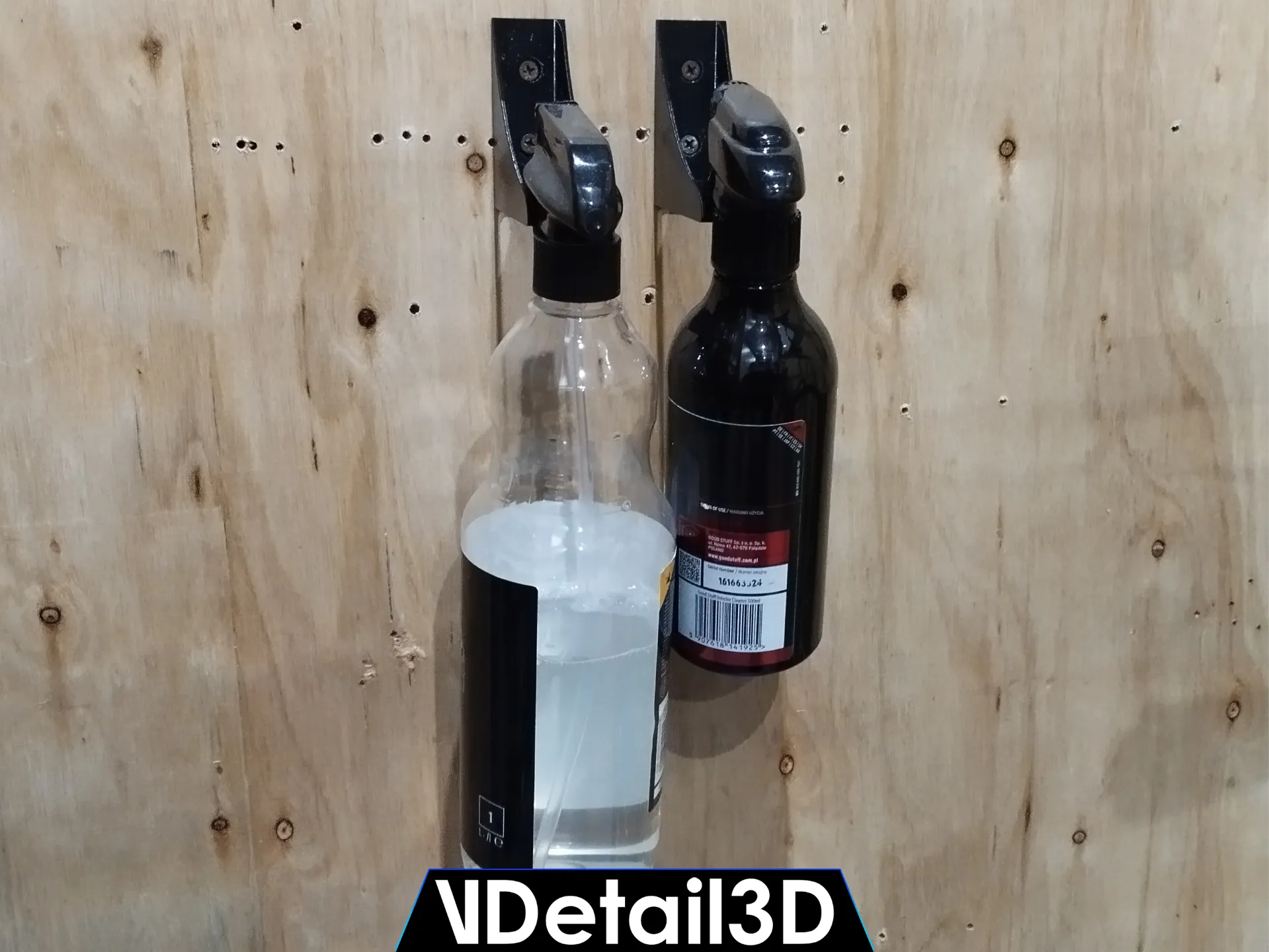 Trigger Spray Bottle Wall Holder 2 Trigger Spray Bottle Wall Holder - Image 2