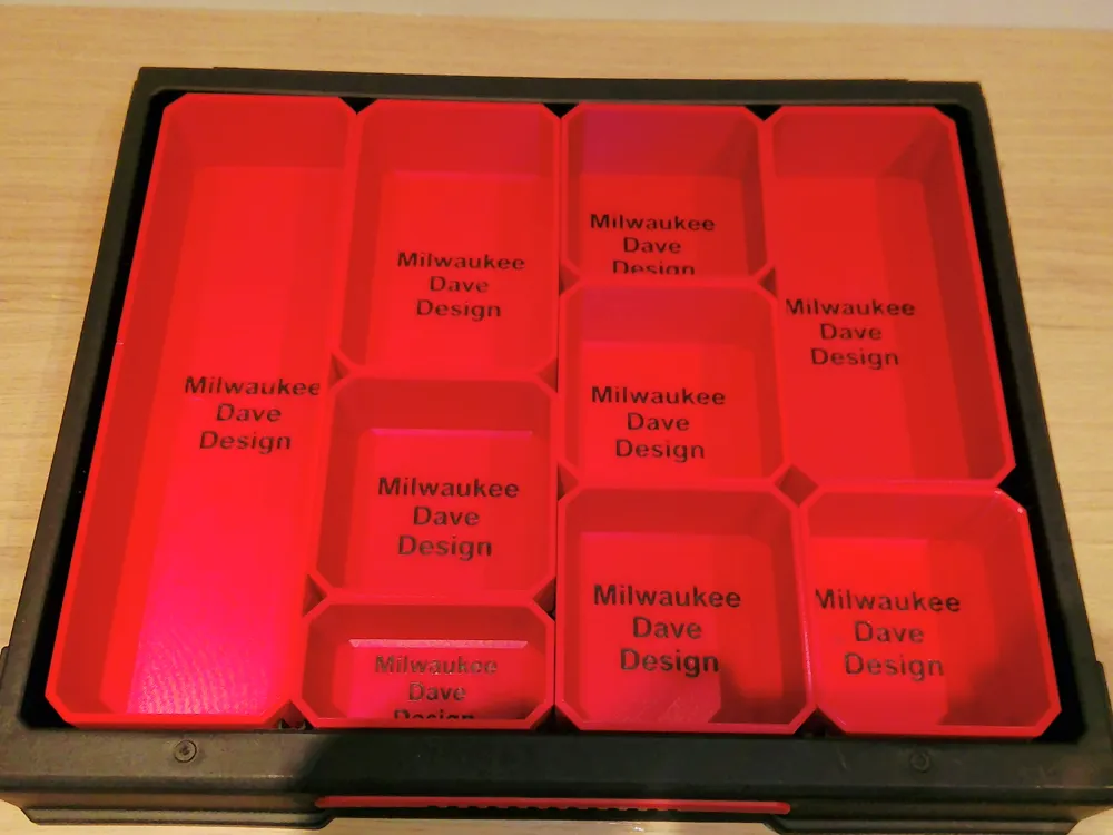 Milwaukee 4-Drawer PACKOUT Outer 2/3-Length Bin 4 Milwaukee 4-Drawer PACKOUT Outer 2/3-Length Bin - Image 4
