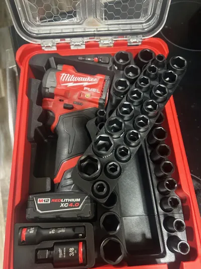 Milwaukee M12 Stubby Impact & Socket PACKOUT Insert 4 Milwaukee M12 Stubby Impact & Socket PACKOUT Insert - Image 4