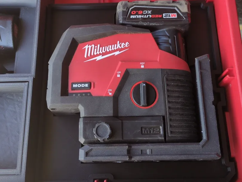Milwaukee M12 Laser PACKOUT Drawer Insert 2 Milwaukee M12 Laser PACKOUT Drawer Insert - Image 2