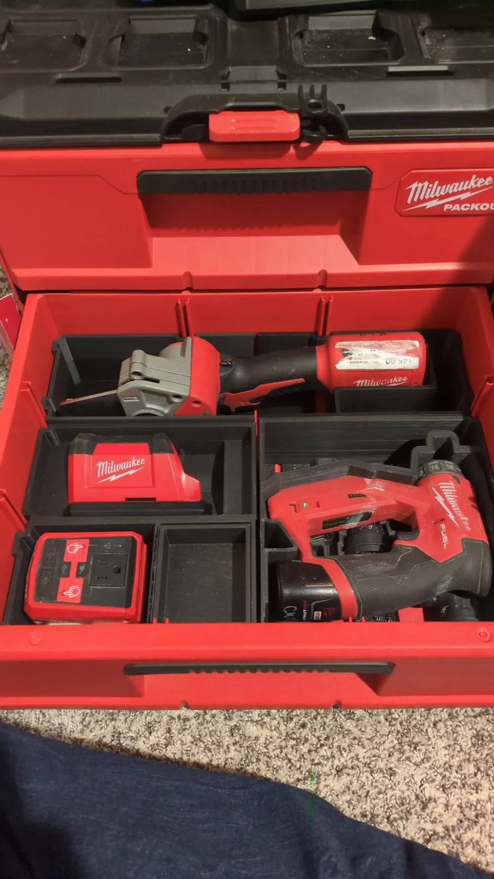 Milwaukee M12 PVC Shear PACKOUT Drawer Insert 3 Milwaukee M12 PVC Shear PACKOUT Drawer Insert - Image 3