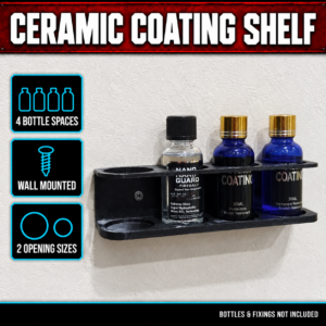 4-Bottle Ceramic Coating Shelf