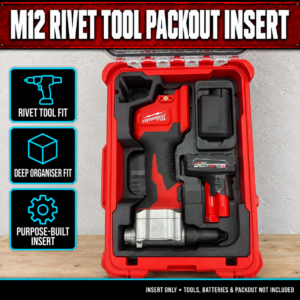 Our Products 27 Milwaukee M12 Rivet Tool PACKOUT Insert