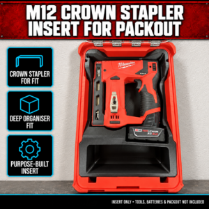 Our Products 37 Milwaukee M12 Crown Stapler Insert for PACKOUT