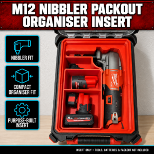Milwaukee M12 Nibbler PACKOUT Organiser Insert