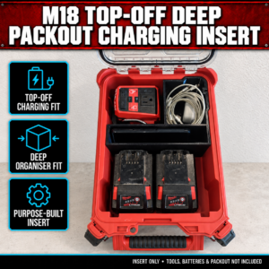 Our Products 36 Milwaukee M18 TOP-OFF Deep PACKOUT Charging Insert