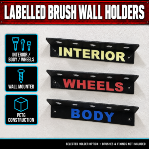 Our Products 23 Interior, Body & Wheel Brush Wall Holders