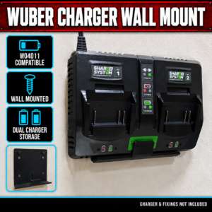 WUBER W04011 Dual Charger Wall Mount