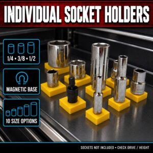 Individual Magnetic Socket Holders