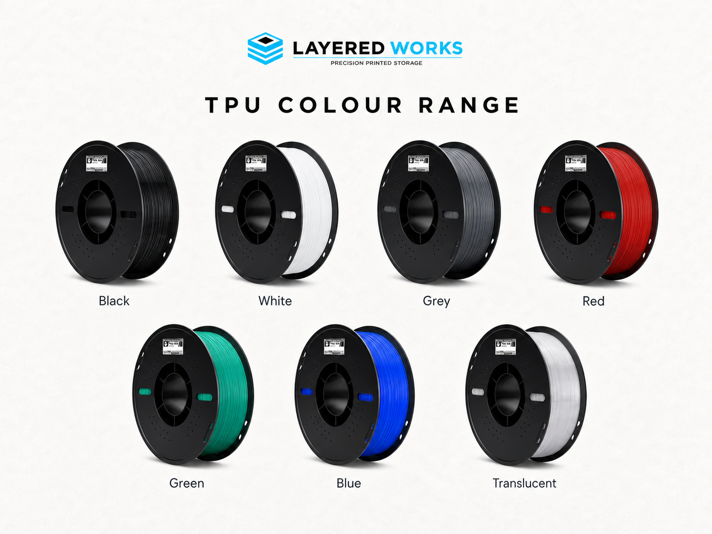 M12 5.0ah High Output Rubber/TPU Battery Boot Protector Cover 13 Layered Works Elegoo TPU filament colour reference chart