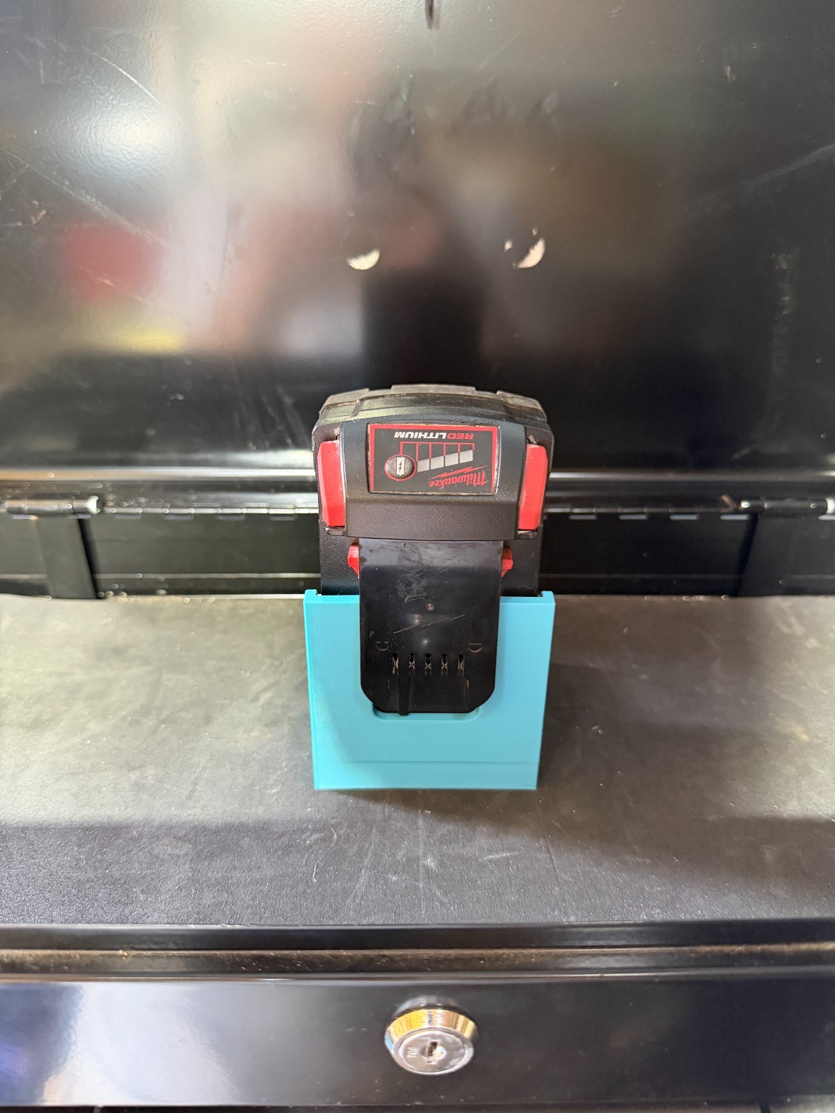 Magnetic M18 Battery holder Drawer Insert | Toolbox Organiser 3 Magnetic M18 Battery holder Drawer Insert | Toolbox Organiser - Image 3