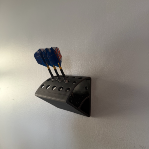 WALL MOUNTED DART HOLDER | HOLDS 5 SETS OF DARTS