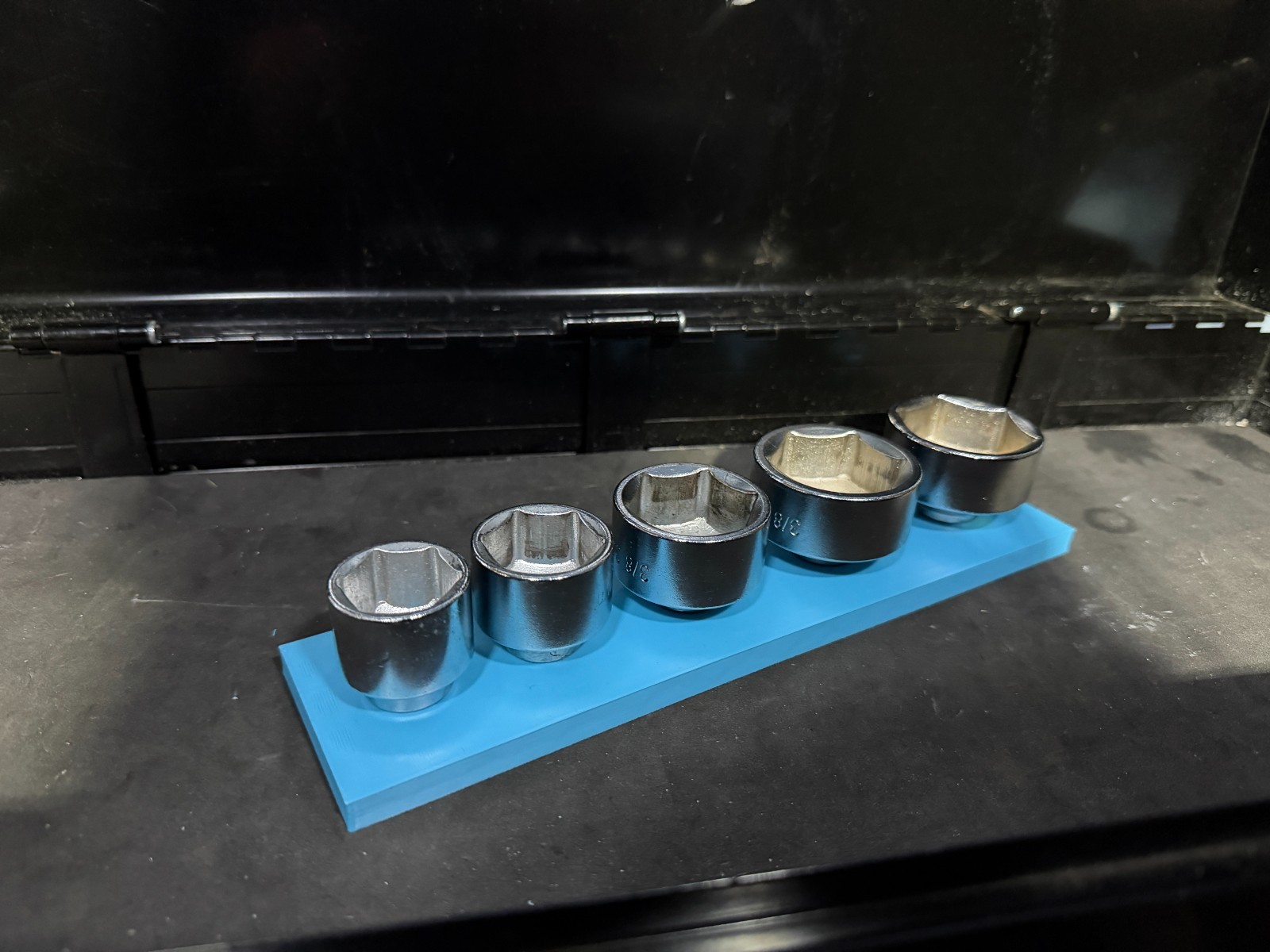 Magnetic 3/8 Oil Filter Socket Organiser | Drawer Organiser 4 Magnetic 3/8 Oil Filter Socket Organiser | Drawer Organiser - Image 4